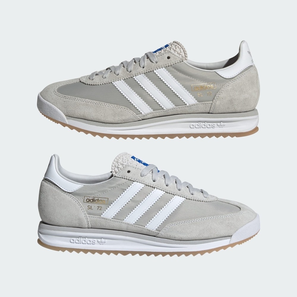 adidas SL 72 RS Originals Men's Size 11.5 Shoes Grey/White JI1281 Trainers NEW - Picture 10 of 16
